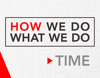 How We Do What We Do: Time- Rev. Dr. Bob Fuller 11/3/19