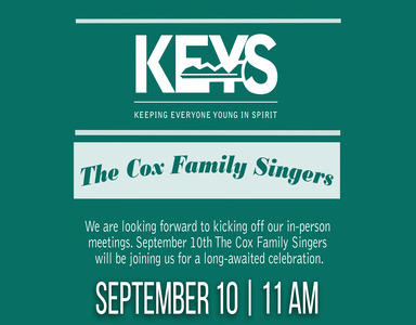 KEYS Kick Off Event Featuring The Cox Family Singers 9/10/21